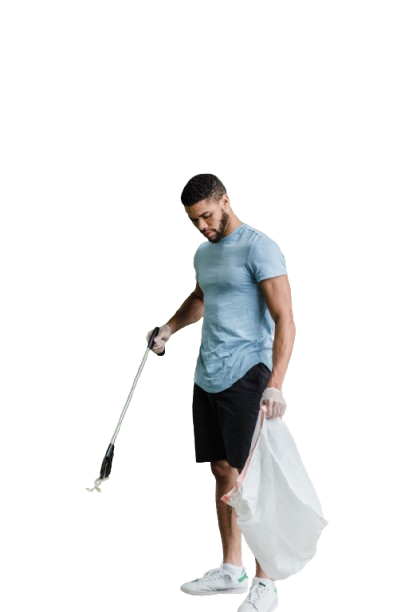 Local volunteer at work