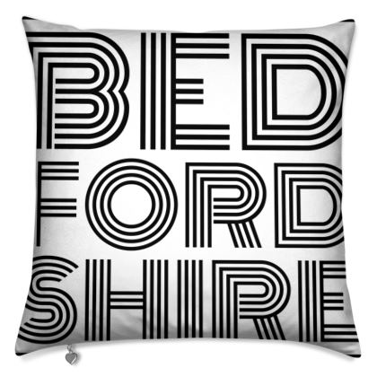 Bedfordshire logo cushion